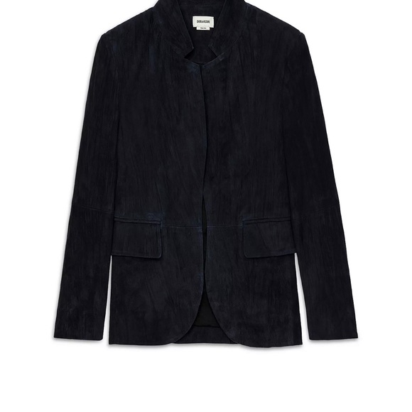 Zadig & Voltaire Verys Suede Blazer Size 42 $748 NWT - Picture 3 of 5